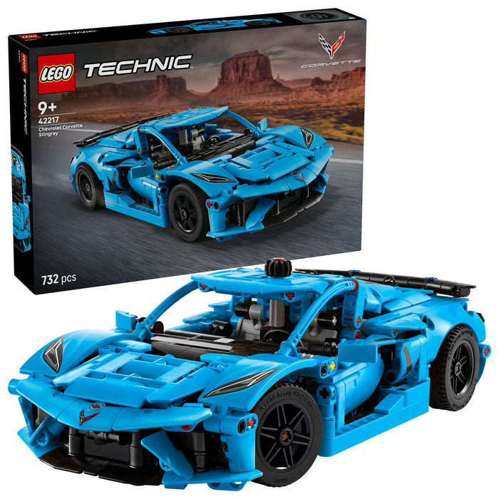 LEGO Chevrolet Corvette Stingray Blu - 42217