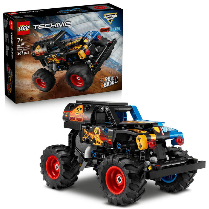 LEGO Monster Jam Grave Digger Fuoco E Ghiaccio - 42219