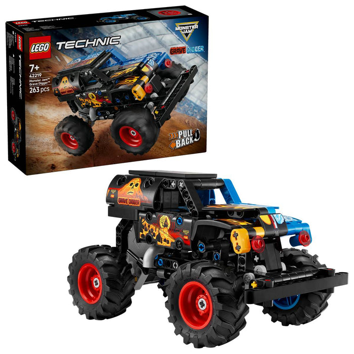 LEGO Monster Jam Grave Digger Fuoco E Ghiaccio - 42219