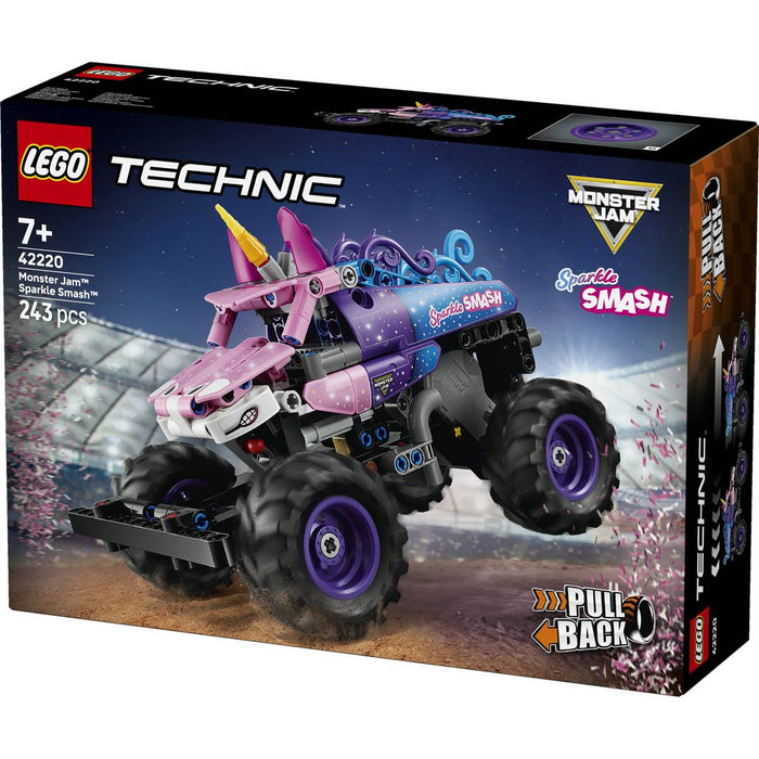LEGO Monster Jam Sparkle Smash A Retrocarica - 42220