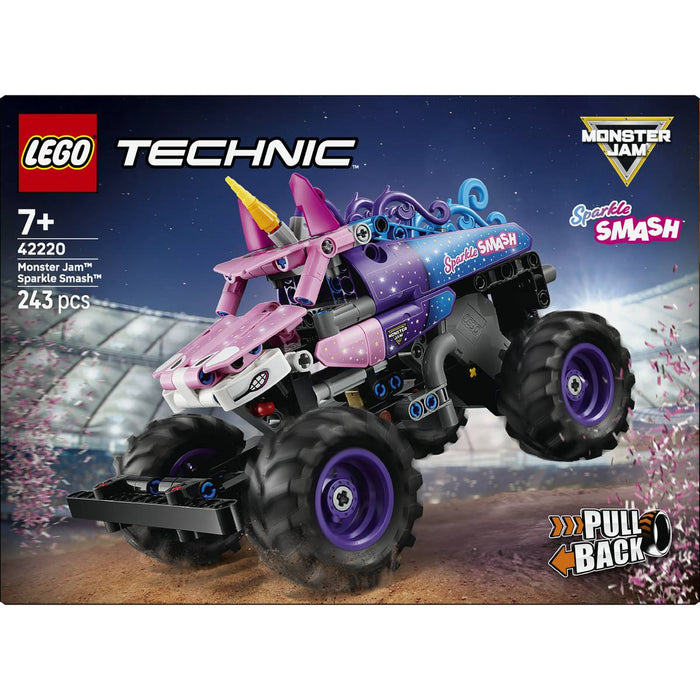 LEGO Monster Jam Sparkle Smash A Retrocarica - 42220