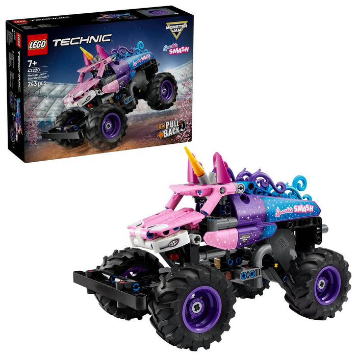 LEGO Monster Jam Sparkle Smash A Retrocarica - 42220
