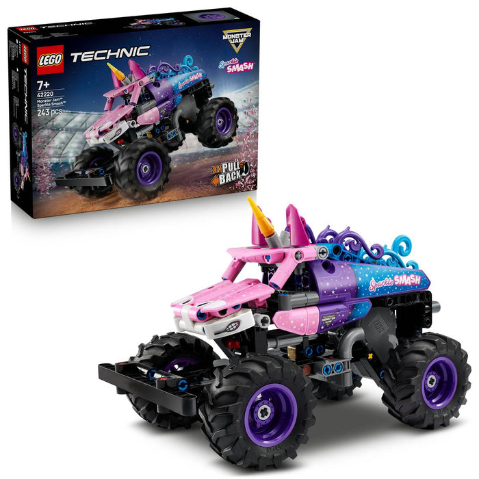 LEGO Monster Jam Sparkle Smash A Retrocarica - 42220
