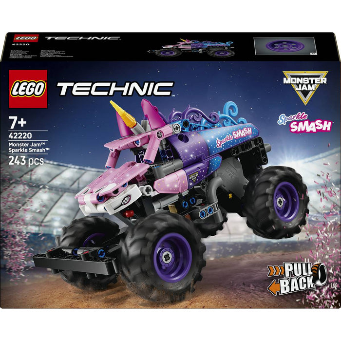 LEGO Monster Jam Sparkle Smash A Retrocarica - 42220