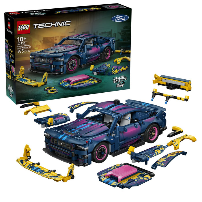 LEGO Ford Mustang Gt Custom Garage