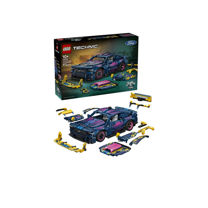 LEGO Ford Mustang Gt Custom Garage