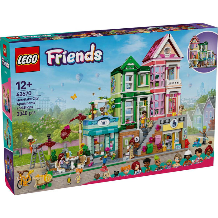 LEGO Appartamenti E Negozi Heartlake City - 42670