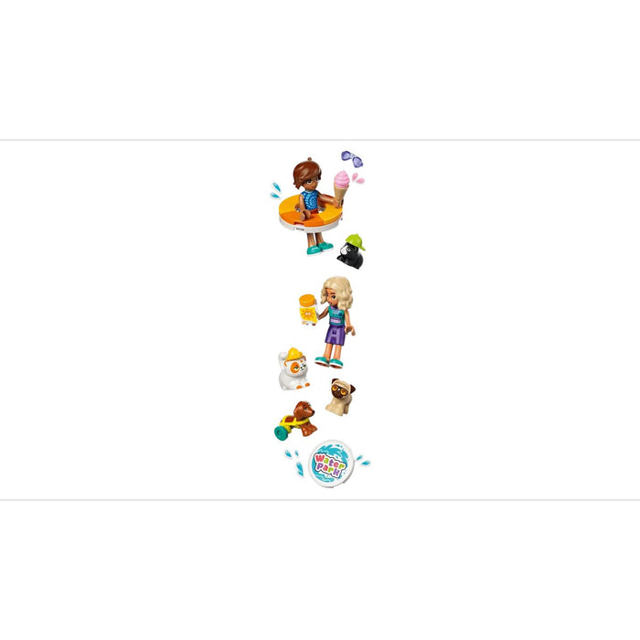LEGO Divertente Giornata Al Parco Acquatico - 42676, Giocattolo Con Scivolo, 2 Mini Bamboline E 4 Animali, Regalo Da 6+