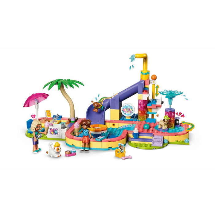 LEGO Divertente Giornata Al Parco Acquatico - 42676, Giocattolo Con Scivolo, 2 Mini Bamboline E 4 Animali, Regalo Da 6+