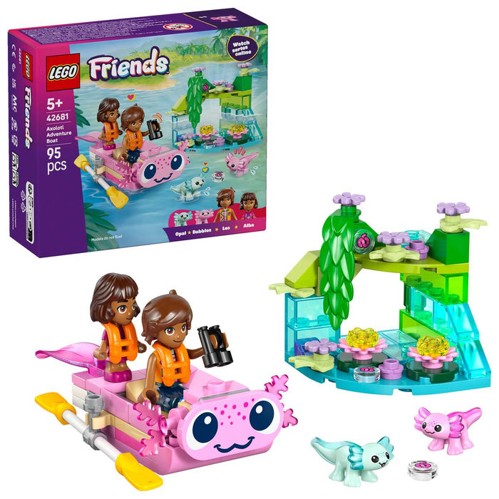 LEGO Barca D'Avventura Axolotl - 42681