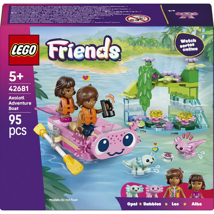LEGO Barca D'Avventura Axolotl - 42681
