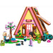 LEGO Cabina Glamping Nella Natura - 42682, Casa Giocattolo Con 2 Mini Bamboline, Gatto E Accessori, Regalo Bambini 6+