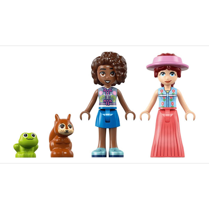 LEGO Tea Party Nella Foresta - 42690, Gioco Di Ruolo Con 2 Mini Bamboline, 3 Animali E Cibo Giocattolo, Regalo Da 6+