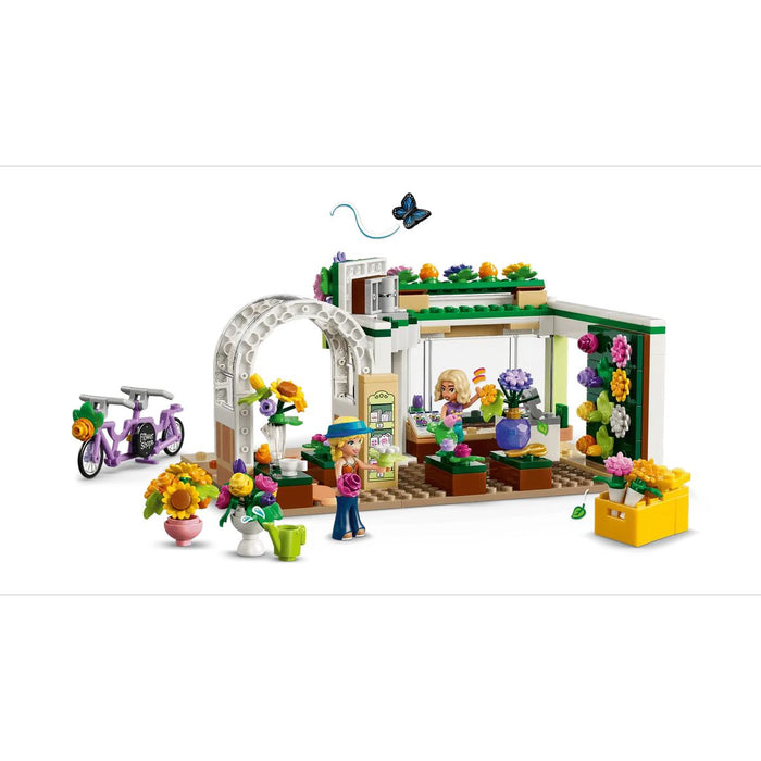 LEGO Negozio Di Fiori Creativo - 42693, Giocattolo Con Fiori Finti, Bouquet, 2 Mini Bamboline E Accessori, Regalo Da 7+