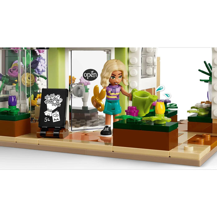 LEGO Negozio Di Fiori Creativo - 42693, Giocattolo Con Fiori Finti, Bouquet, 2 Mini Bamboline E Accessori, Regalo Da 7+