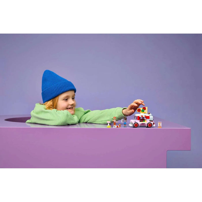 LEGO Furgone Delle Pizze - 42694, Giocattolo Con 2 Mini Bamboline, Cane E Accessori, Regalo Di Compleanno Bambini Da 6+