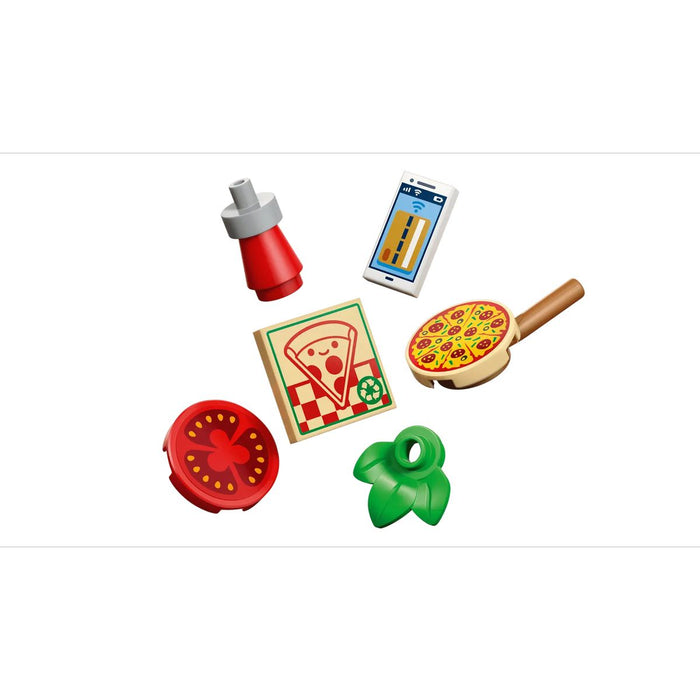 LEGO Furgone Delle Pizze - 42694, Giocattolo Con 2 Mini Bamboline, Cane E Accessori, Regalo Di Compleanno Bambini Da 6+