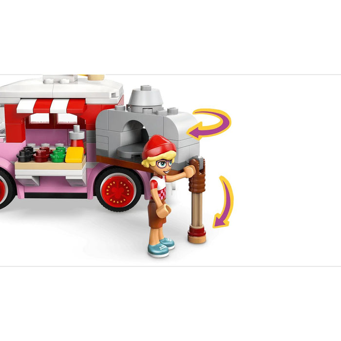 LEGO Furgone Delle Pizze - 42694, Giocattolo Con 2 Mini Bamboline, Cane E Accessori, Regalo Di Compleanno Bambini Da 6+