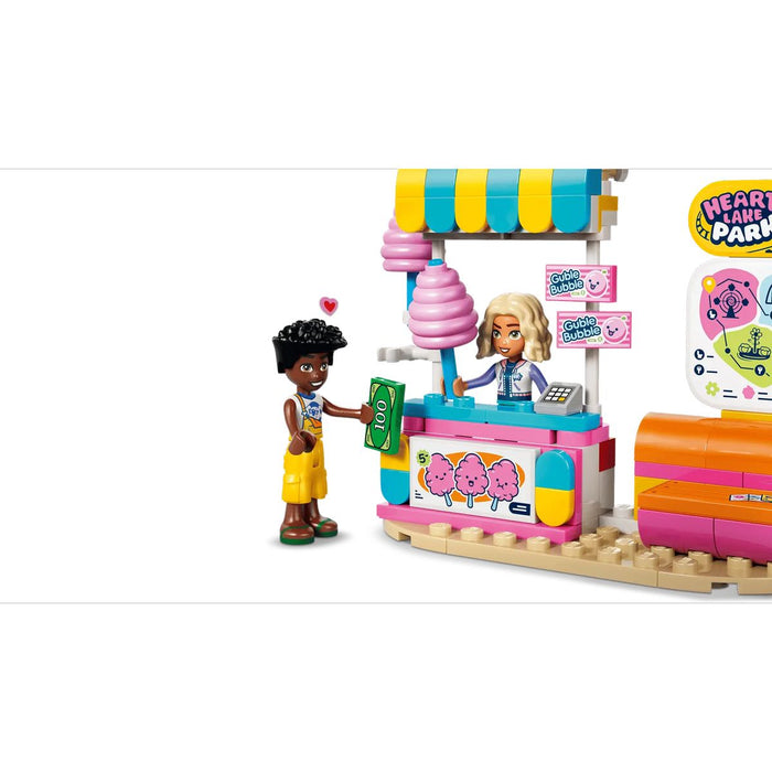 LEGO Ruota Panoramica Dolci E Cupcake - 42700, Giocattolo Con Giostra Da Luna Park, 3 Mini Bamboline, Regalo Bambini 7+