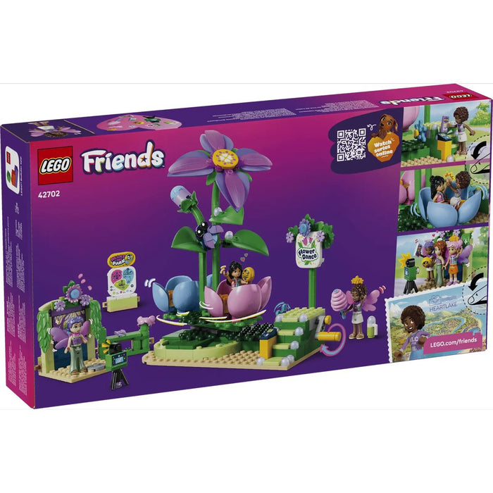 LEGO Giostra Delle Tazze Da Tè Floreali - 42702, Giocattolo Con 3 Mini Bamboline, Cabina Fotografica E Accessori, Da 7+