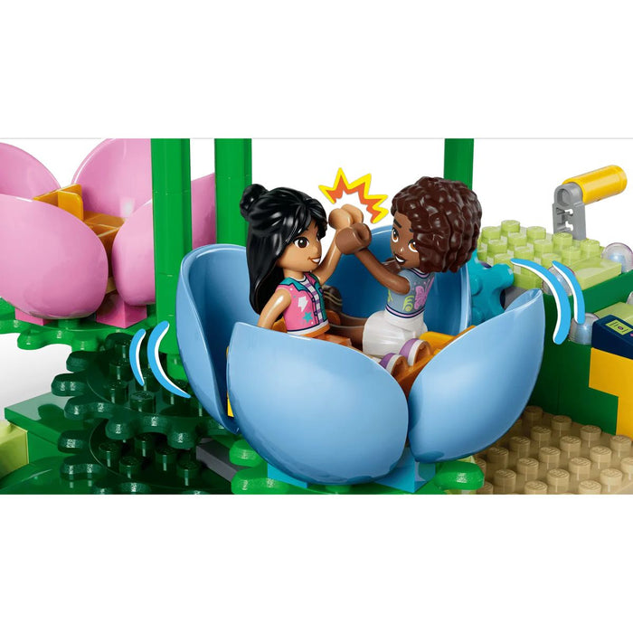 LEGO Giostra Delle Tazze Da Tè Floreali - 42702, Giocattolo Con 3 Mini Bamboline, Cabina Fotografica E Accessori, Da 7+
