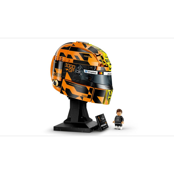LEGO Casco Di Lando Norris Mclaren Mastercard F1 Team - 43023, Gadget F1 Con Minifigure Da Collezione, Regalo Da 14+