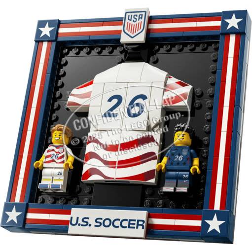 LEGO Maglia Della Squadra Nazionale Di Calcio Usa 2026 - 43033