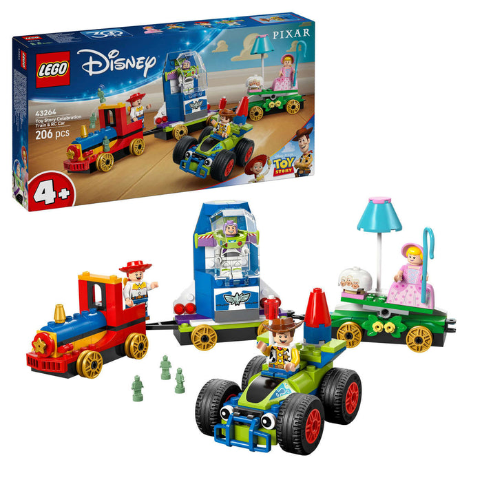 LEGO Toy Story: Treno E Auto Rc Celebrativi - 43264