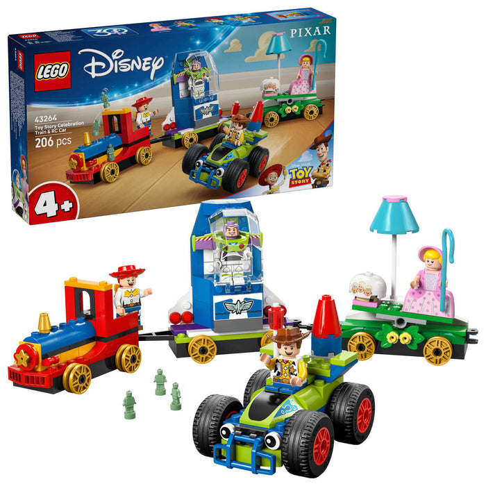 LEGO Toy Story: Treno E Auto Rc Celebrativi - 43264