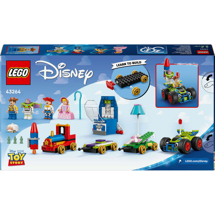 LEGO Toy Story: Treno E Auto Rc Celebrativi - 43264