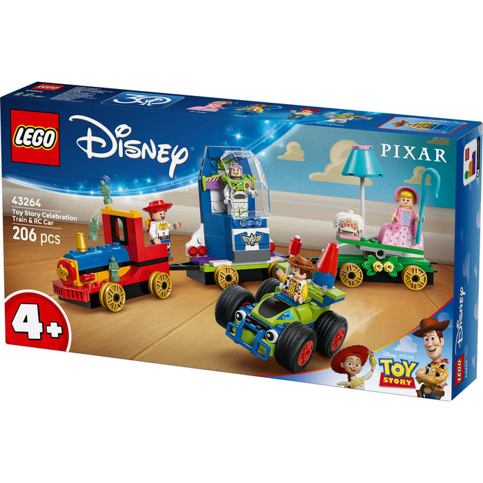 LEGO Toy Story: Treno E Auto Rc Celebrativi - 43264