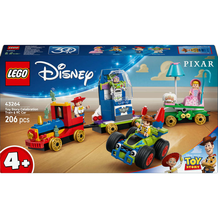 LEGO Toy Story: Treno E Auto Rc Celebrativi - 43264
