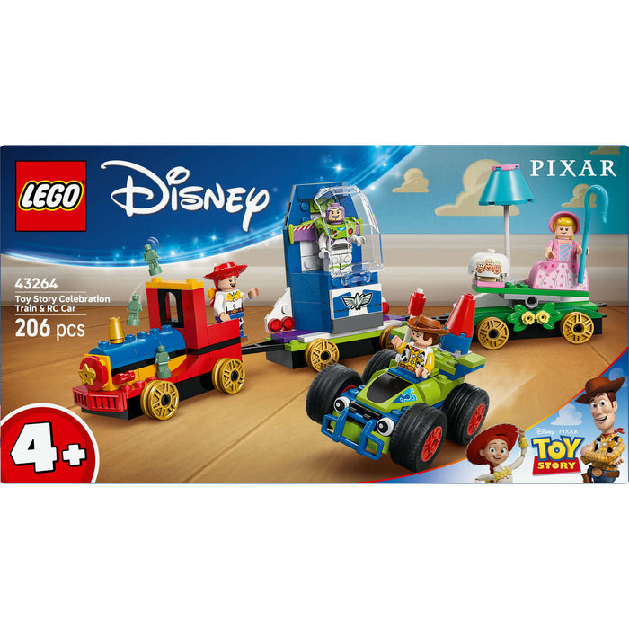 LEGO Toy Story: Treno E Auto Rc Celebrativi - 43264
