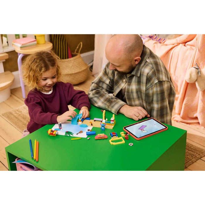 LEGO Divertimento In Spiaggia Con Lilo E Stitch - 43280, Giochi Didattici, 2 Negozi, Giostra E 2 Minifigure, Regalo 4+