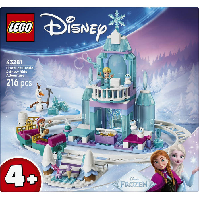 LEGO Castello Di Ghiaccio Di Elsa E Avventura Sulla Nev - 43281
