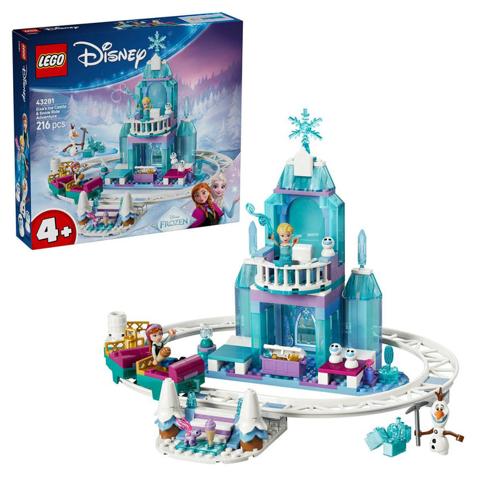 LEGO Castello Di Ghiaccio Di Elsa E Avventura Sulla Nev - 43281