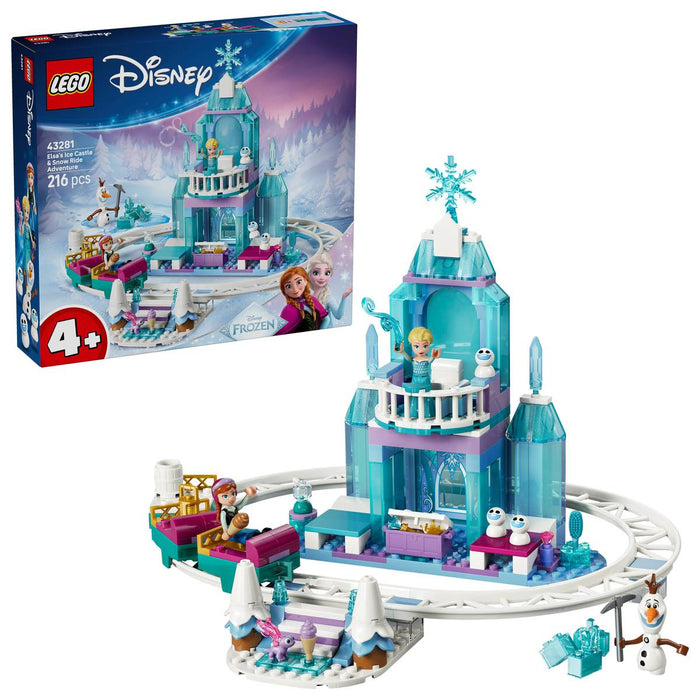 LEGO Castello Di Ghiaccio Di Elsa E Avventura Sulla Nev - 43281