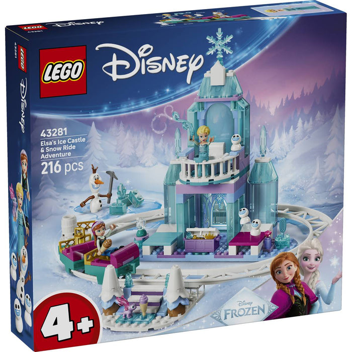 LEGO Castello Di Ghiaccio Di Elsa E Avventura Sulla Nev - 43281