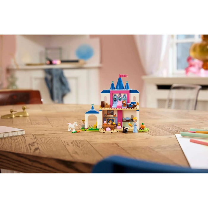 LEGO Castello Degli Amici Animali Di Cenerentola - 43283, Gioco Didattico Con Mini Bambolina, 4 Animali, 4+
