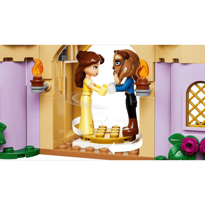 LEGO Belle E Il Castello Incantato Della Bestia - 43289, Gioco Con 2 Mini Bamboline E 2 Personaggi, Regalo 5+