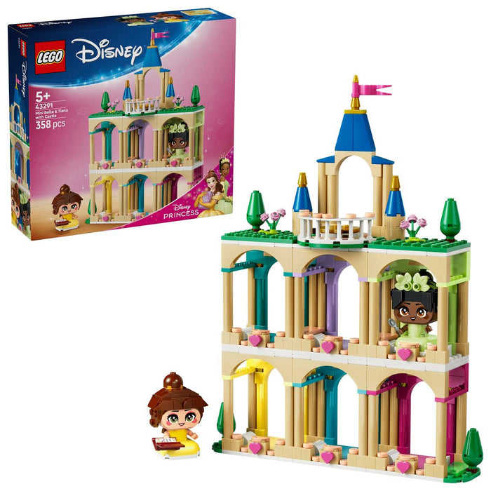 LEGO Mini Belle E Mini Tiana Con Castello - 43291