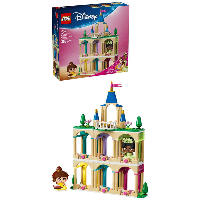 LEGO Mini Belle E Mini Tiana Con Castello - 43291