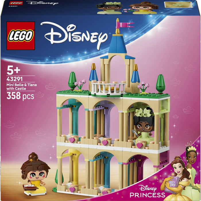 LEGO Mini Belle E Mini Tiana Con Castello - 43291