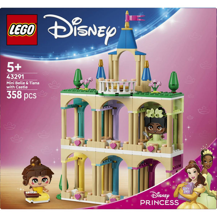 LEGO Mini Belle E Mini Tiana Con Castello - 43291