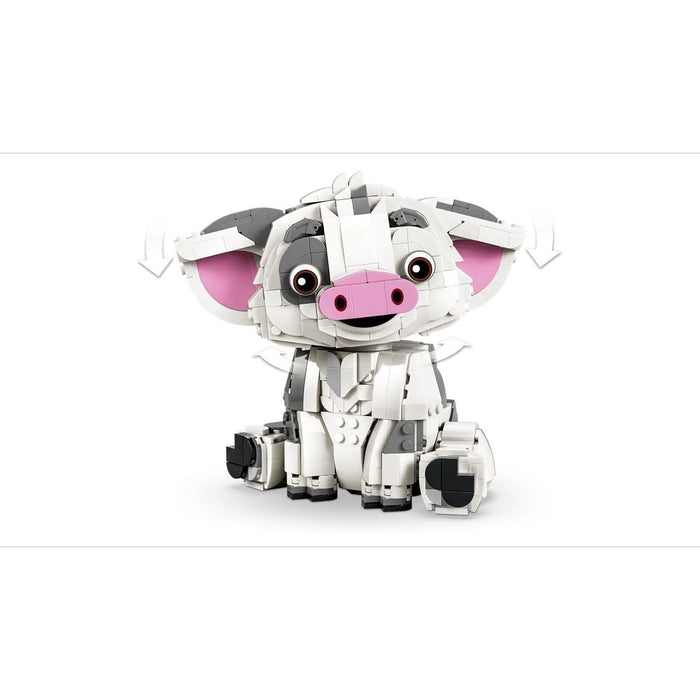 LEGO Pua Action Figure - 43292, Maialino Giocattolo Con Fiore, Granchio E Zattera, Regalo Per Bambini Da 9+