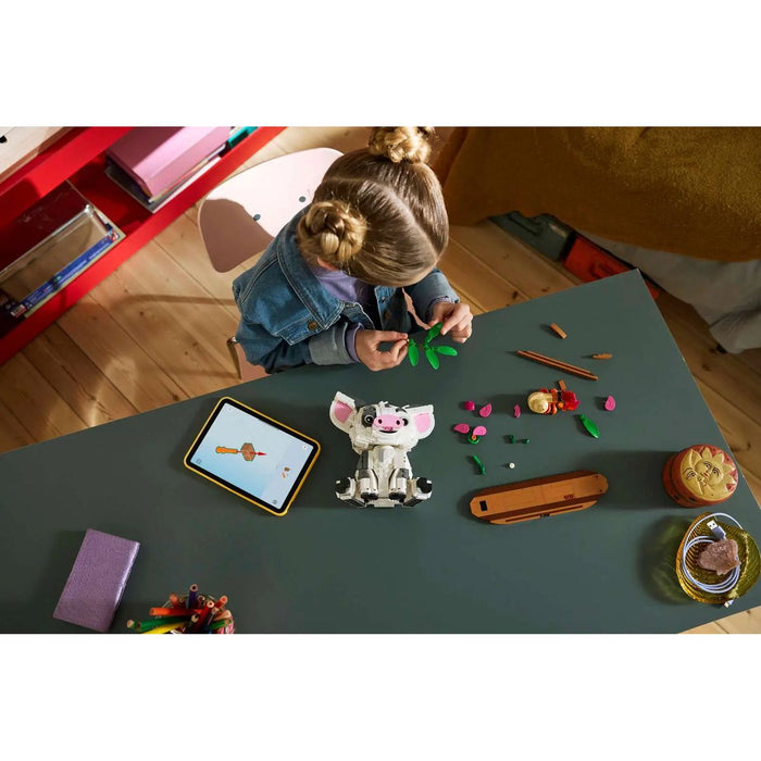 LEGO Pua Action Figure - 43292, Maialino Giocattolo Con Fiore, Granchio E Zattera, Regalo Per Bambini Da 9+