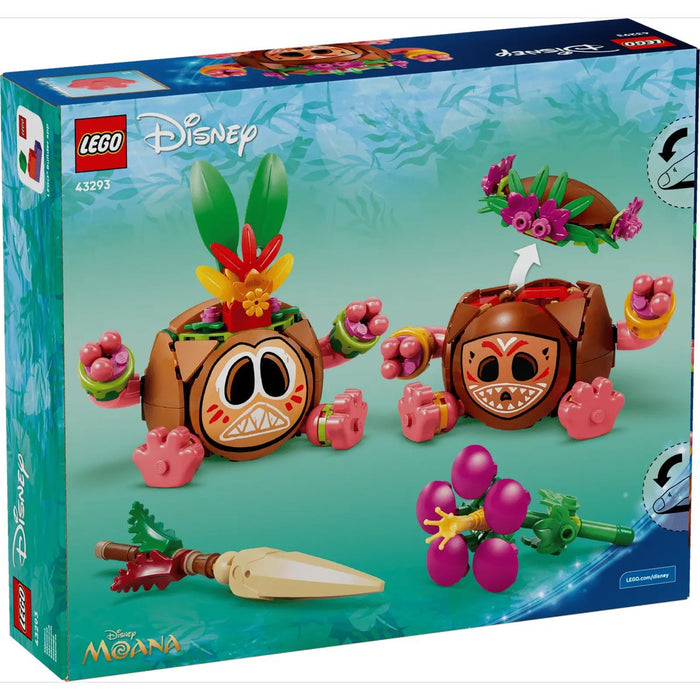 LEGO Kakamora - 43293, Giocattolo Con 2 Personaggi Portavaso E Fiori Finti, Regalo Per Bambine Da 9 Anni In Su