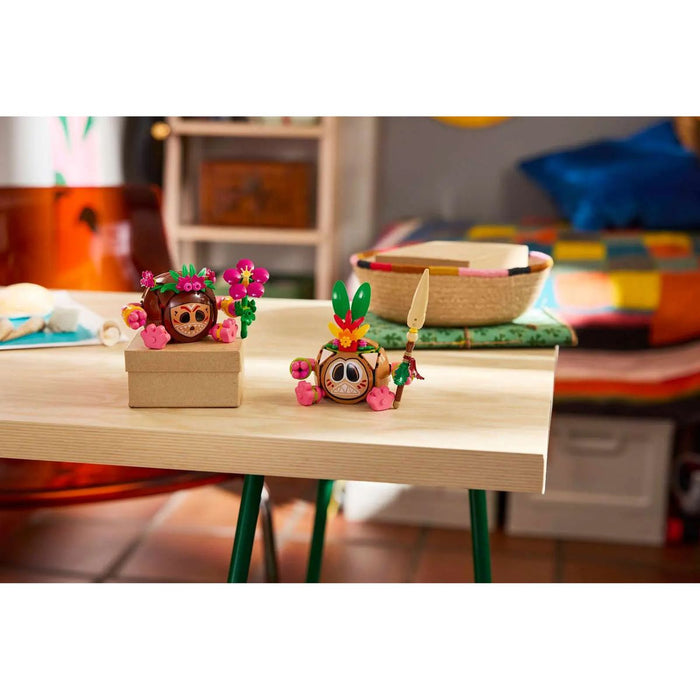 LEGO Kakamora - 43293, Giocattolo Con 2 Personaggi Portavaso E Fiori Finti, Regalo Per Bambine Da 9 Anni In Su