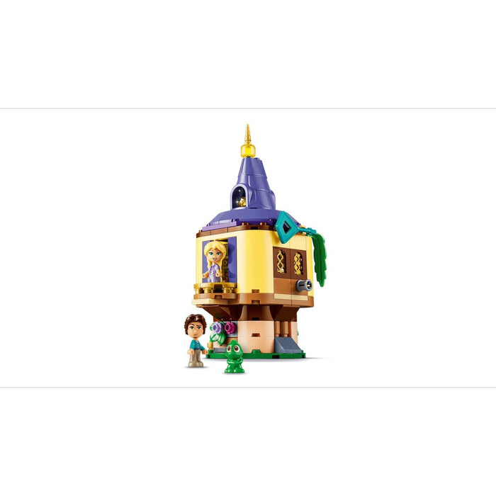 LEGO La Mini-Torre Di Rapunzel - 43294, Gioco Con 2 Mini Bamboline, Pascal, Accessori E Serratura, Regalo 5+