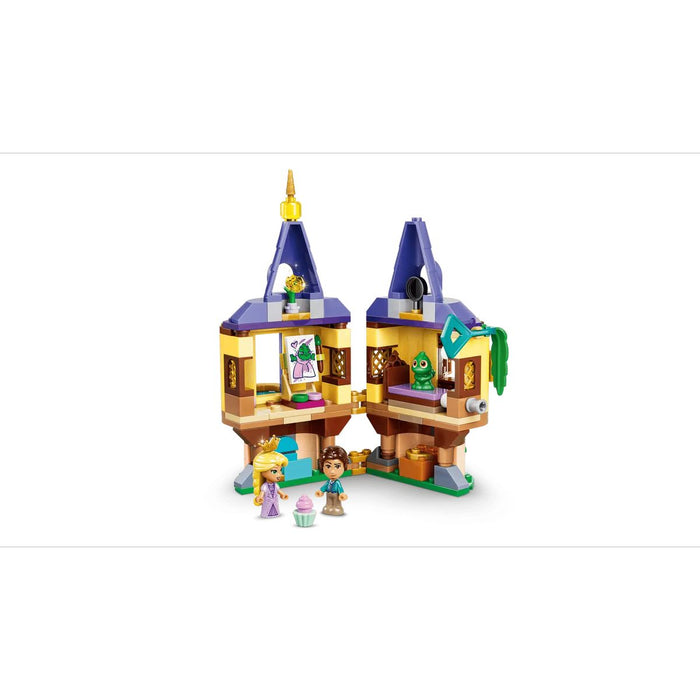 LEGO La Mini-Torre Di Rapunzel - 43294, Gioco Con 2 Mini Bamboline, Pascal, Accessori E Serratura, Regalo 5+